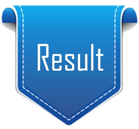 Result published .
